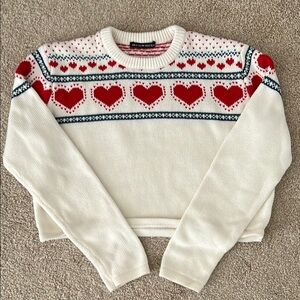 Brandy Melville Heart Patterned